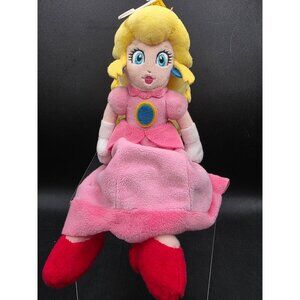 Princess Peach Plush Doll Toy 12" Officially Licensed Stuffed Figure Nintendo Ch